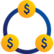 Ícone de economia colaborativa