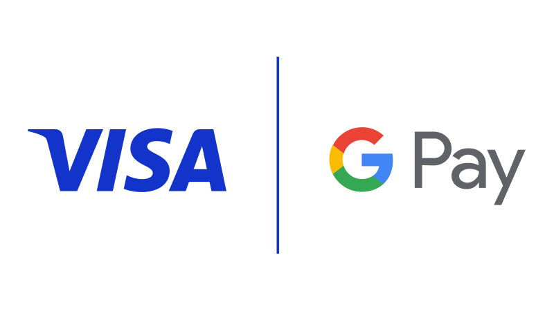 visa google pay logo